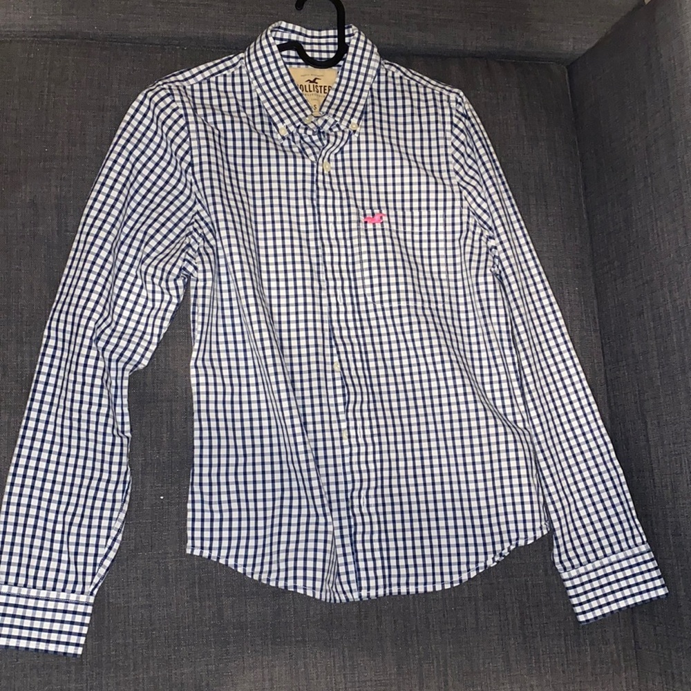Hollister Mens Dress Shirt Size Small